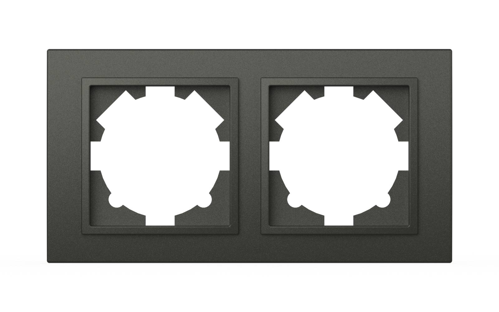 рамка двухместная elbi zena 500-011100-226