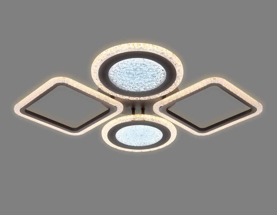 потолочная светодиодная люстра ambrella light acrylica original fa431