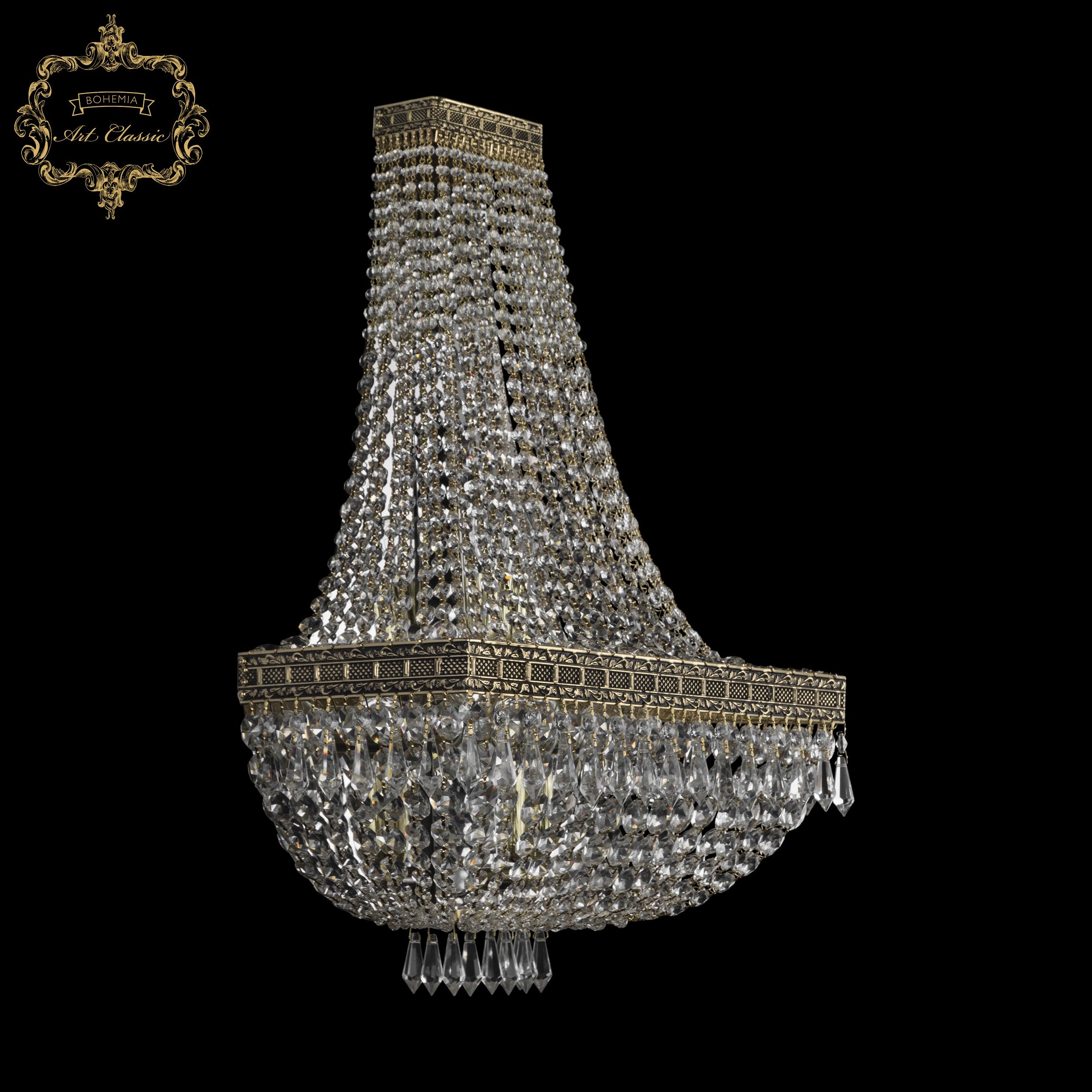 настенный светильник art classic 20.272b.h2.35sp.gb