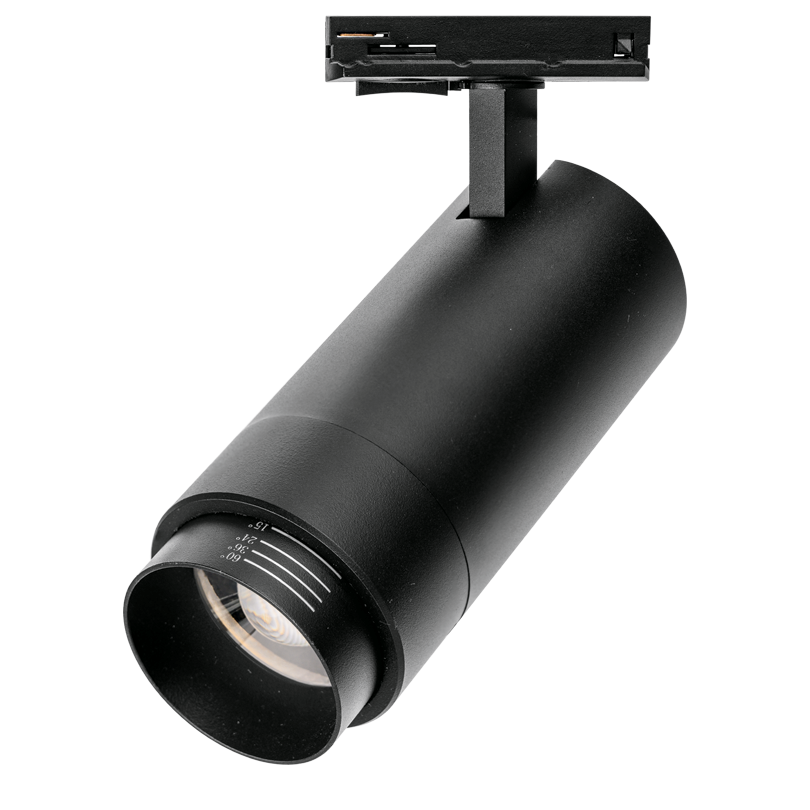 трековый однофазный светильник wolta wtl-25w/02b