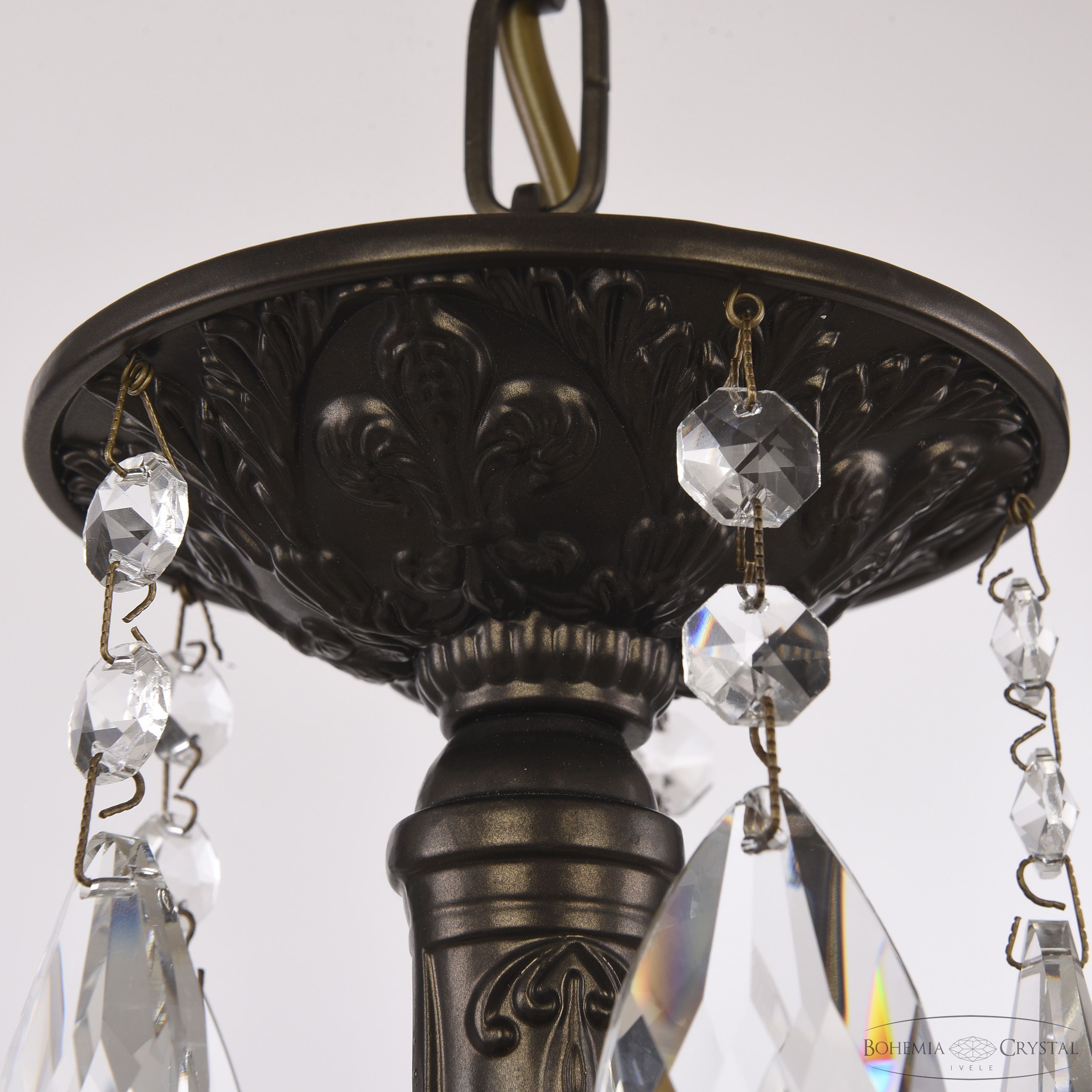 подвесная люстра bohemia ivele crystal al78101/5/175 a pd