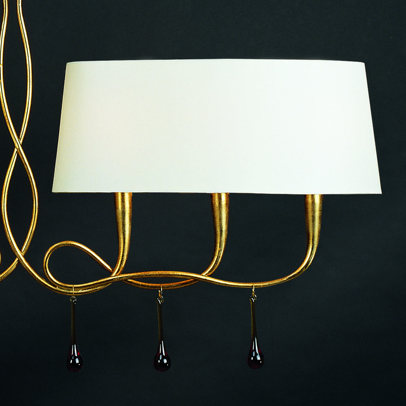 подвесной светильник mantra paola painted gold 3541