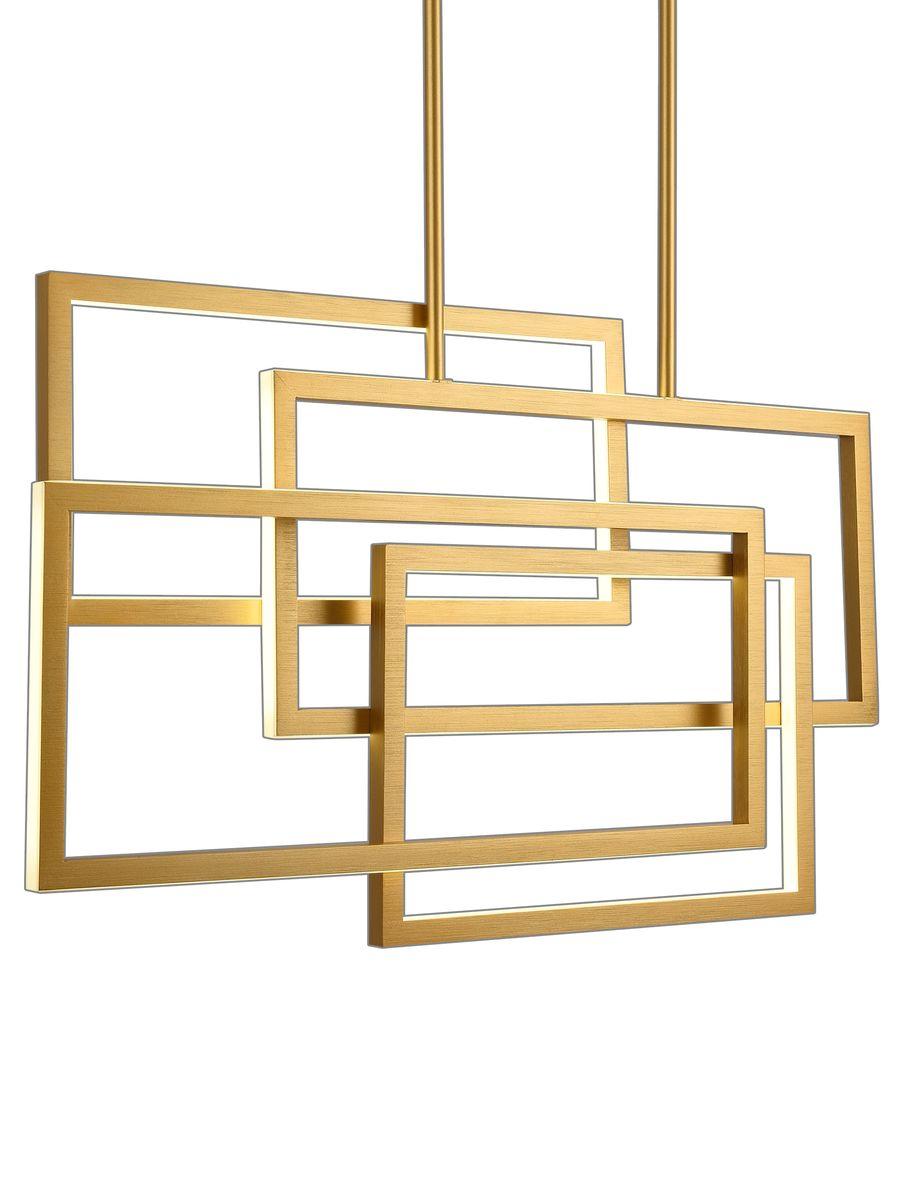 подвесной светодиодный светильник natali kovaltseva loft led lamps 81128 gold