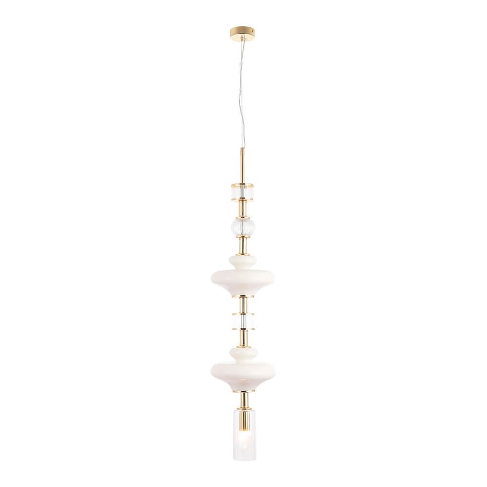 подвесной светильник crystal lux valencia sp1.1 gold
