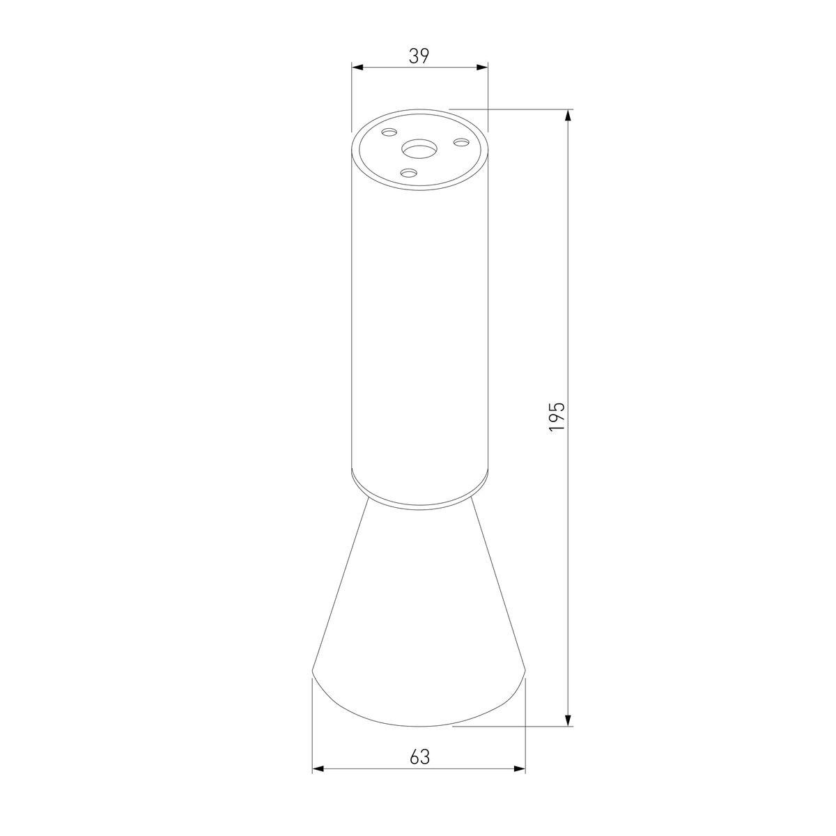 светодиодный спот elektrostandard piks 25107/led a066493