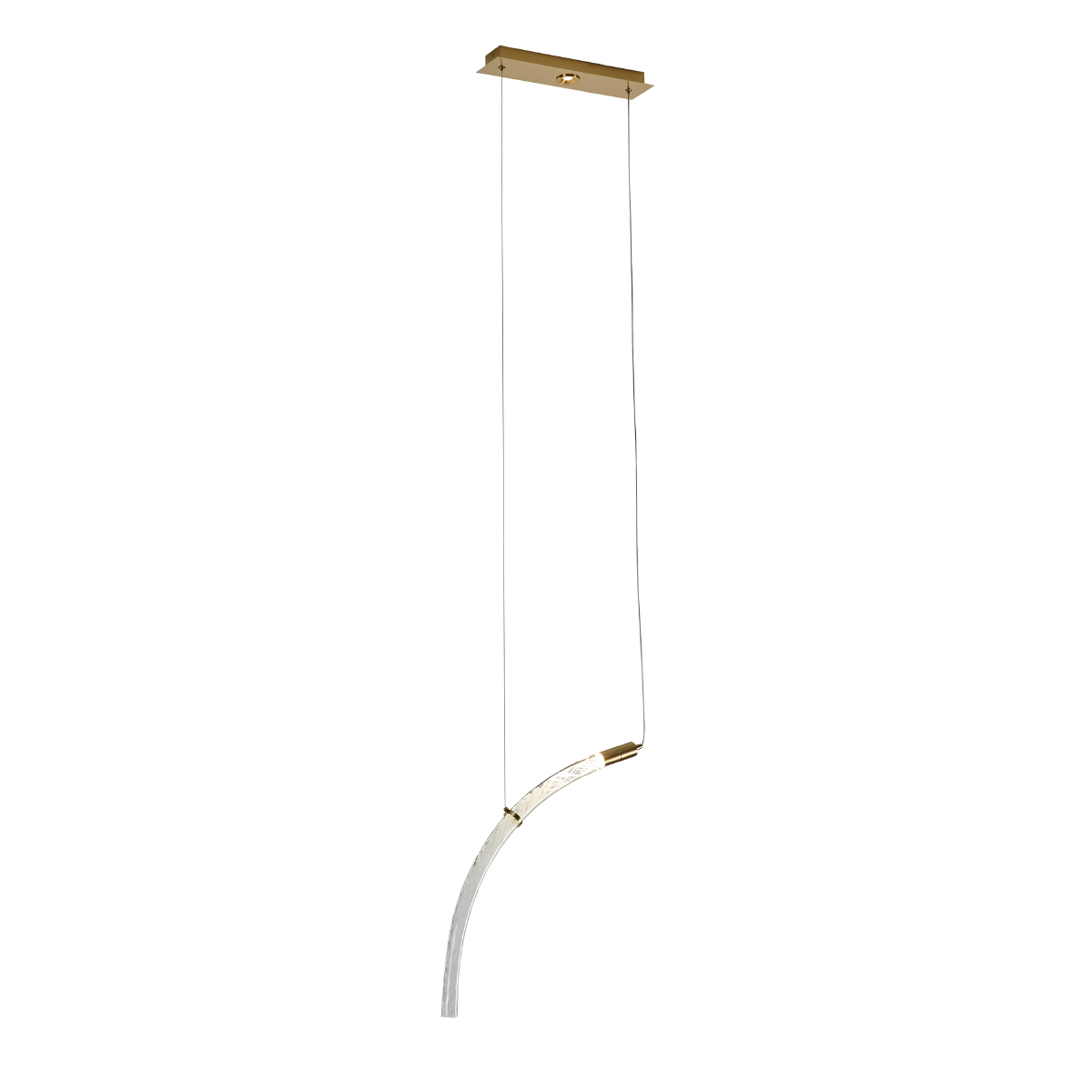 подвесной светильник delight collection od2412 od2412-1 gold/clear