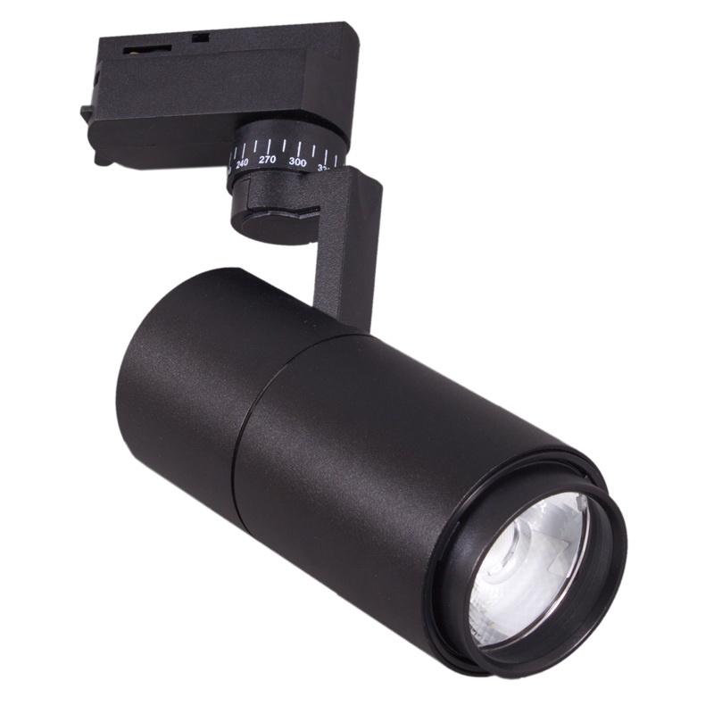 трековый светильник reluce 06712-9.3-001qy led12w bk