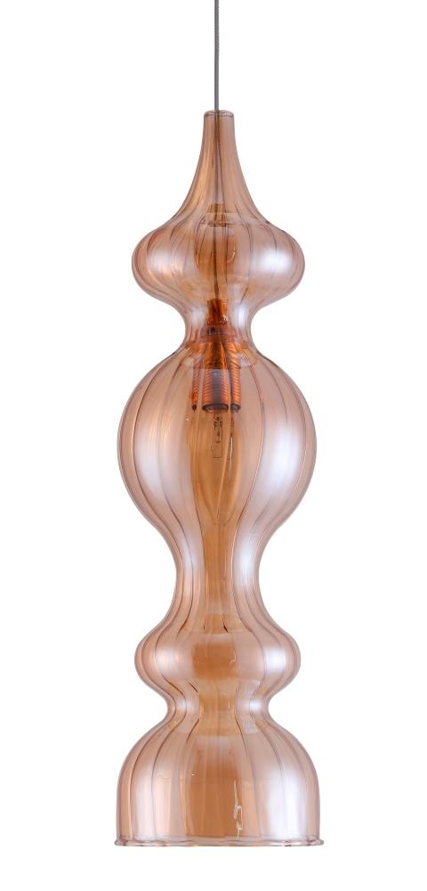 подвесной светильник crystal lux iris sp1 a amber