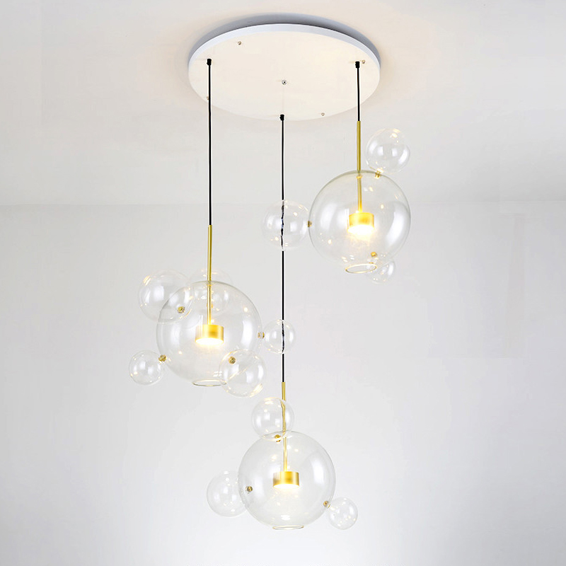 подвесной светильник bubbles st-0801-14 delight collection