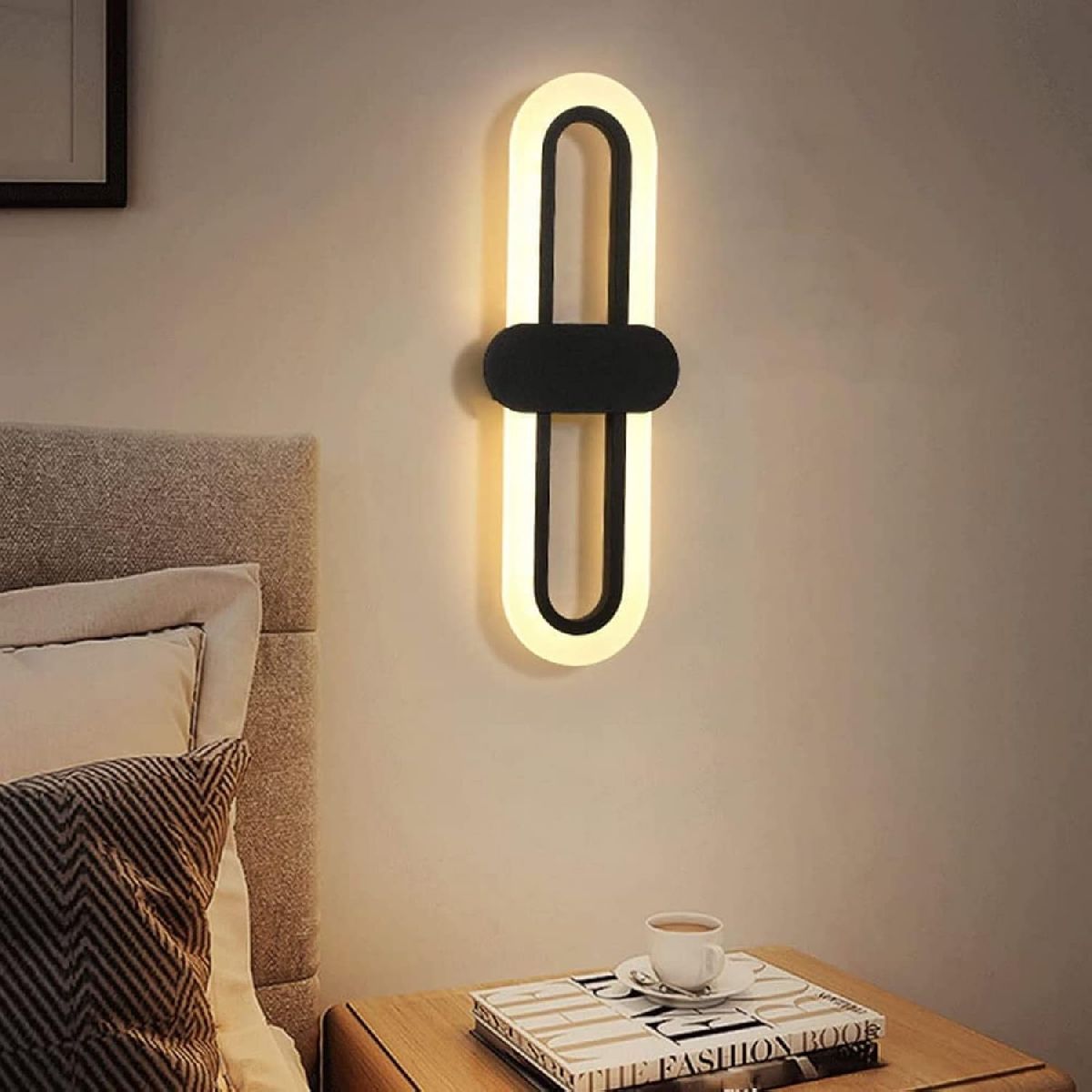 настенный светильник reluce 86863-9.2-001il led10w bk