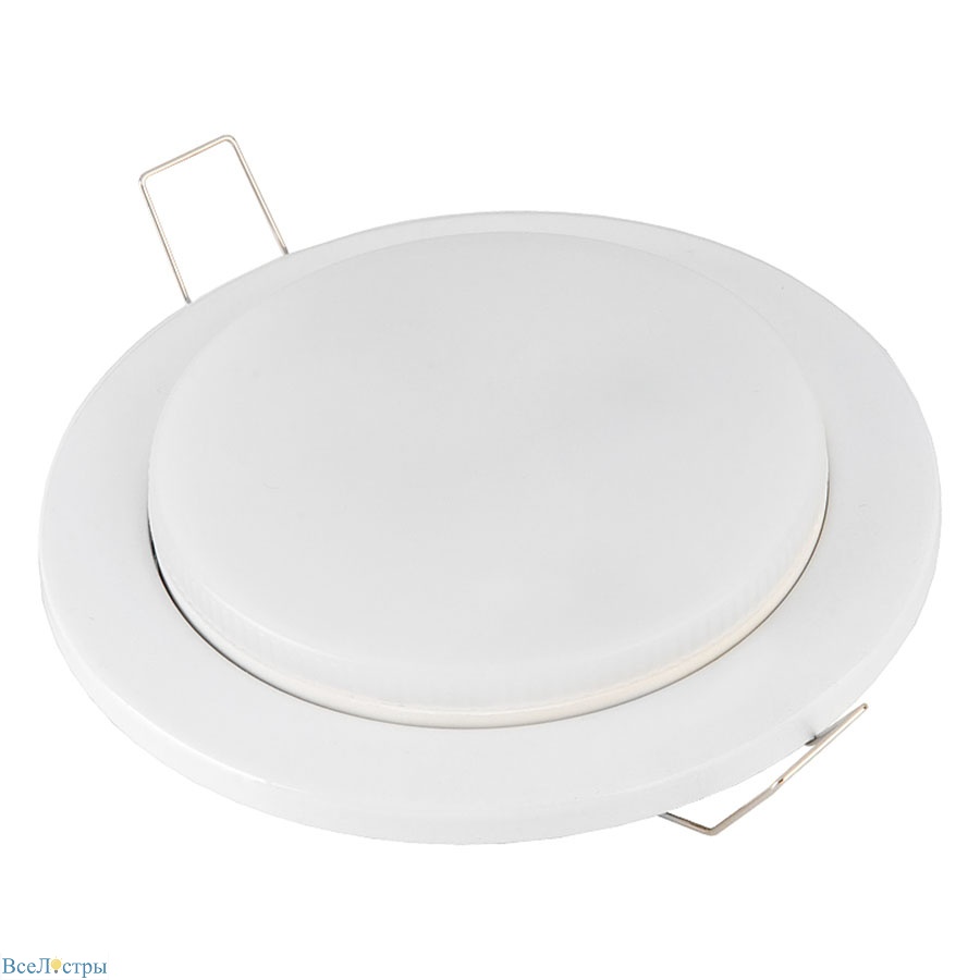 встраиваемый светильник general gcl-2gx53-h18-w 689160