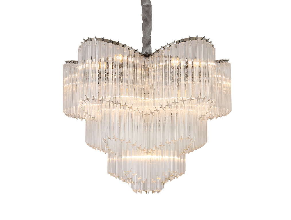 подвесная люстра newport amanda 8918/c nickel м0066829