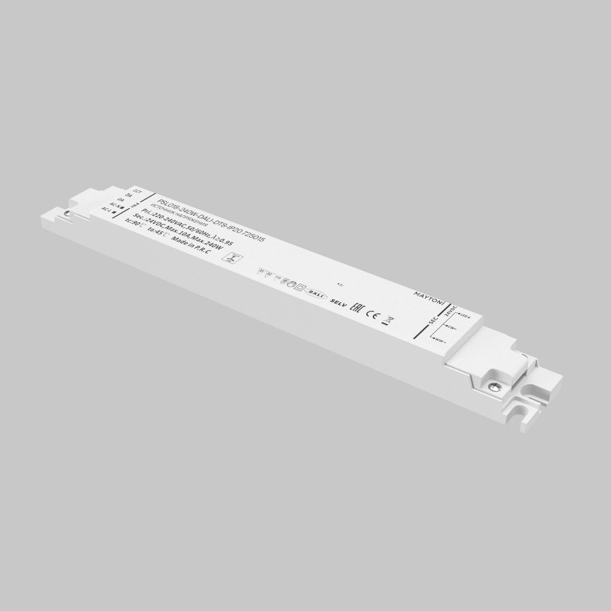 источник напряжения maytoni dali 240вт dc24в ip20 725015