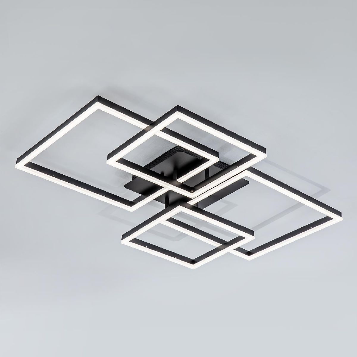 потолочная люстра led4u l11060-4 bk