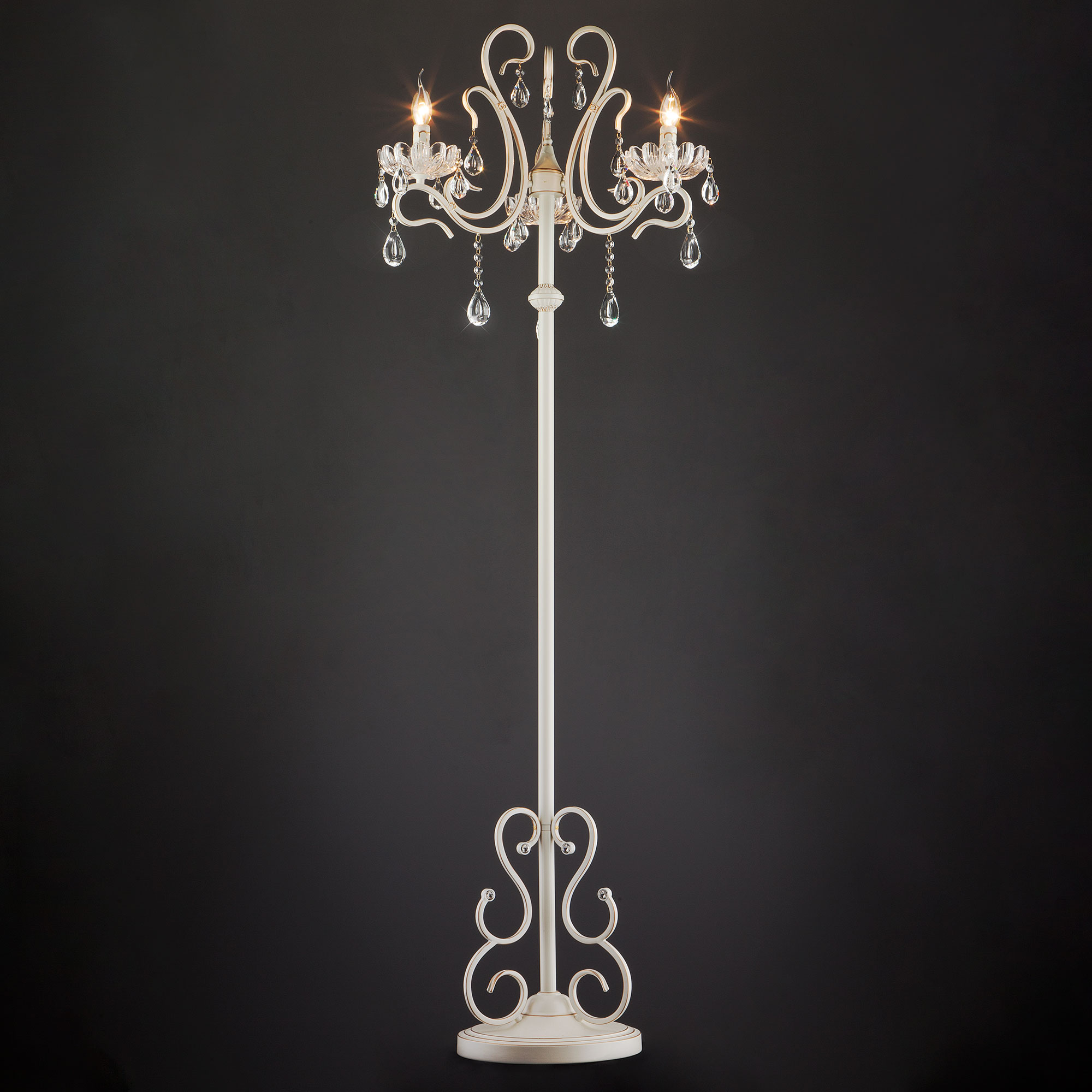 торшер eurosvet etna 12205/3f белый strotskis