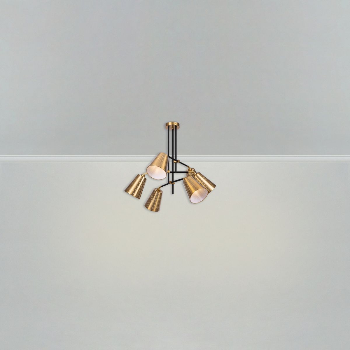 потолочная люстра freya terra fr5260pl-06bs