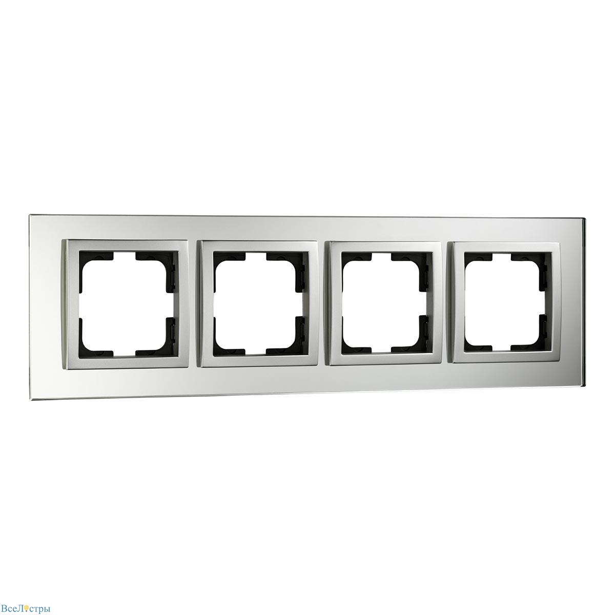 рамка 4-постовая mono electric style glass зеркало 107-700000-163
