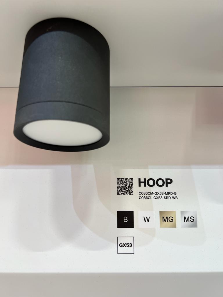 потолочный светильник maytoni technical hoop c086cm-gx53-mrd-b