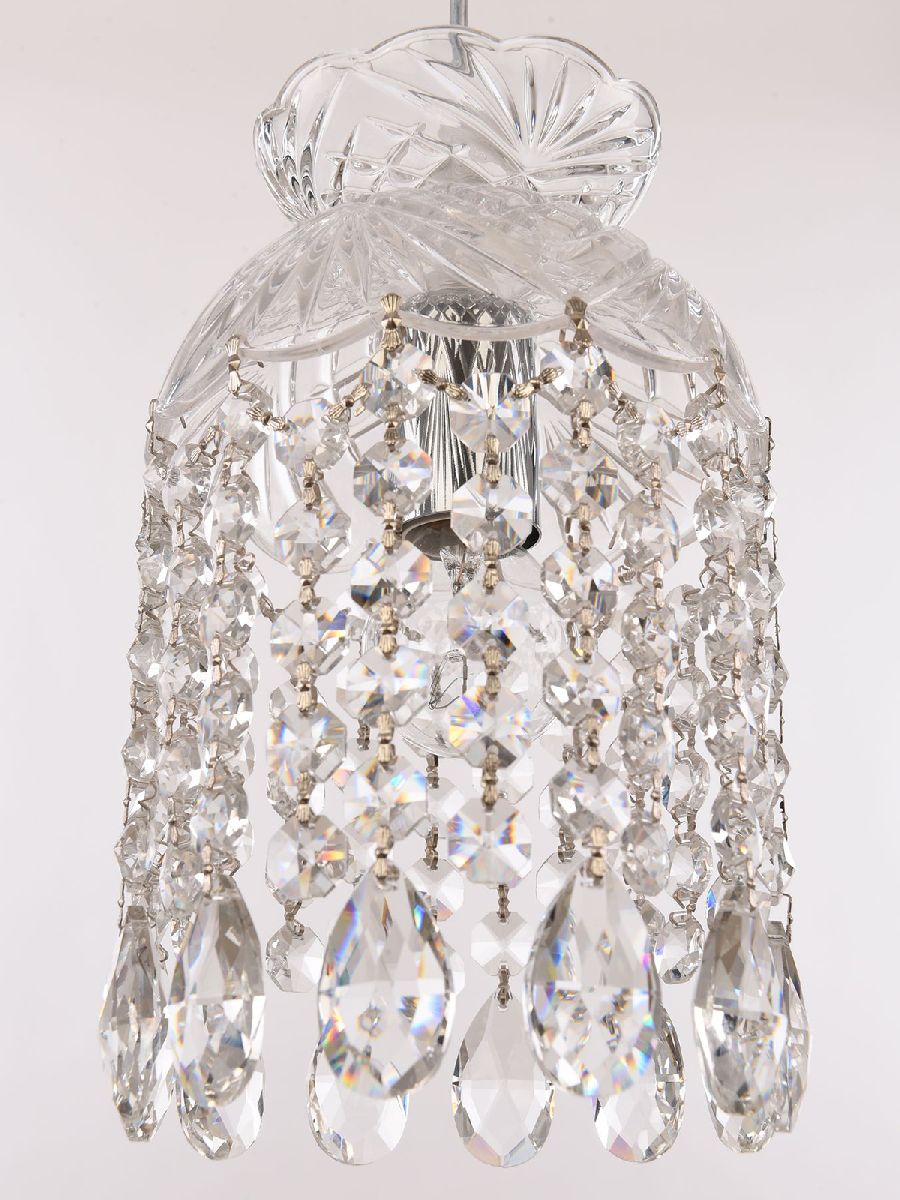 подвесной светильник bohemia ivele crystal 14781p/13 ni