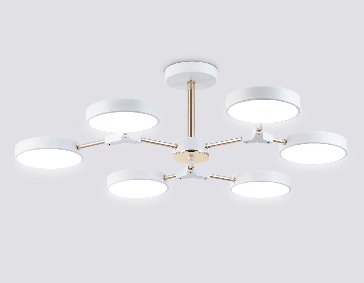 люстра на штанге ambrella light linetech comfort fl516333