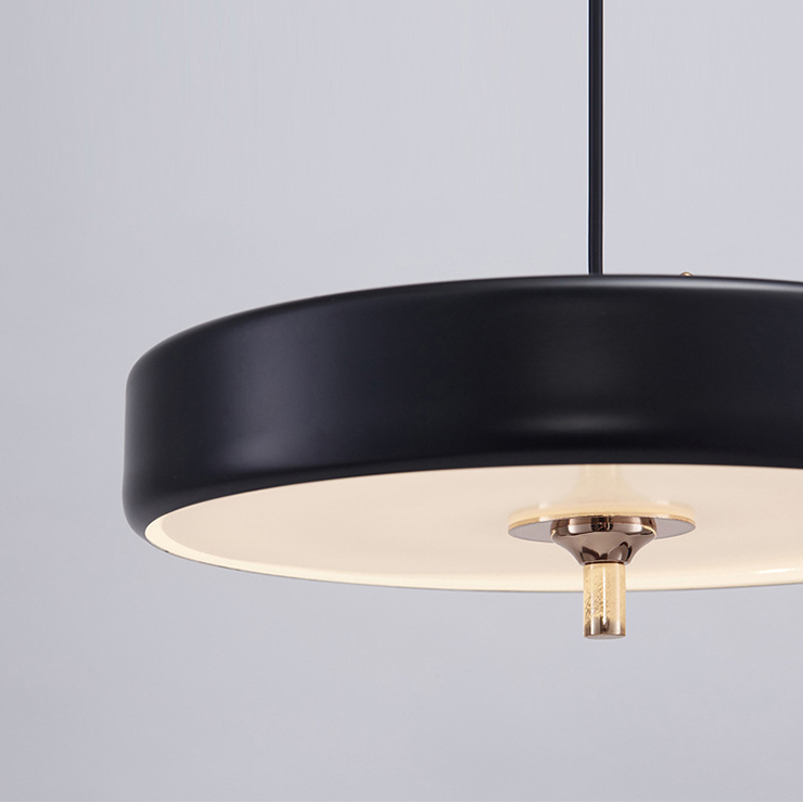 подвесной светильник delight revolve 9187p black/gold
