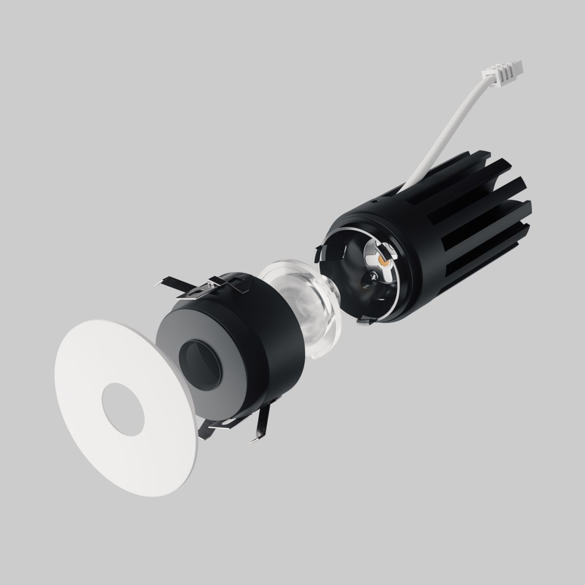 встраиваемый светильник lightstar spira slim 074426