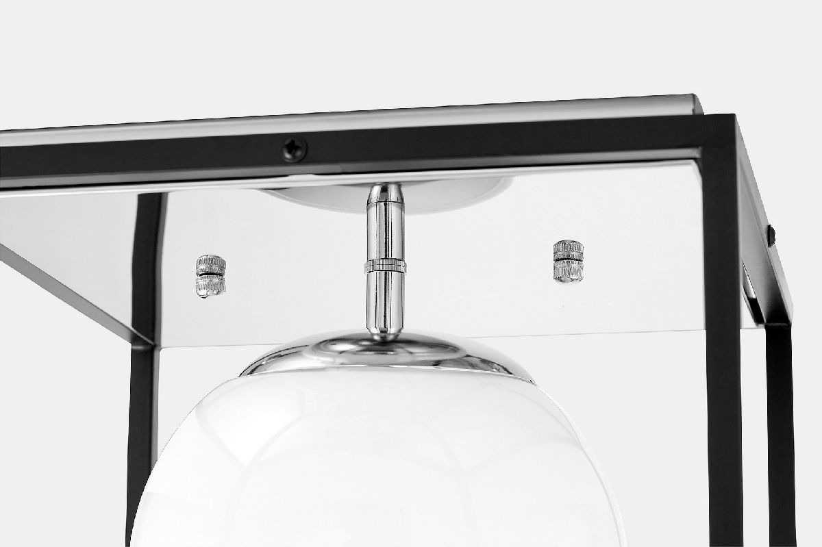 потолочный светильник lumina deco maldini ldc 8060-1 chr+bk