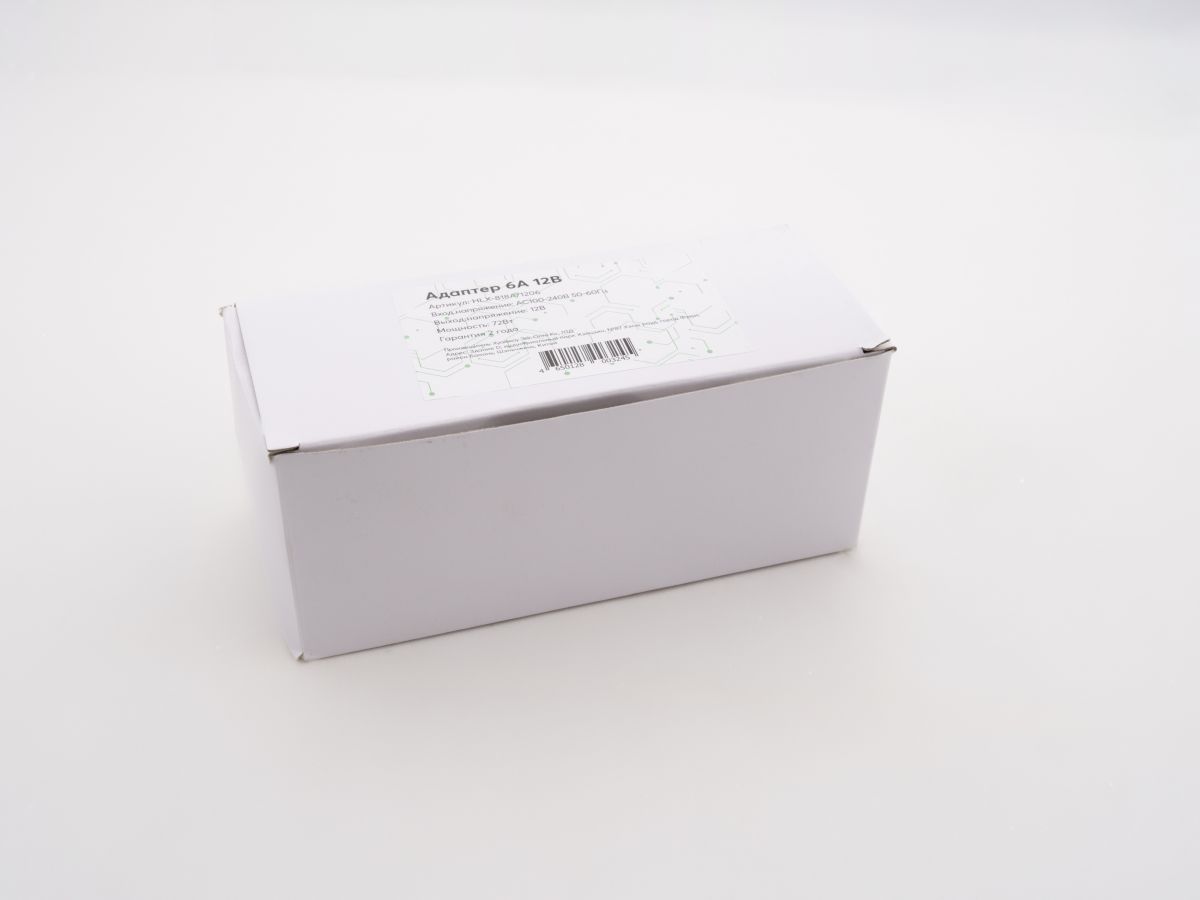 адаптер leds power 6а 12в (72вт) 003245