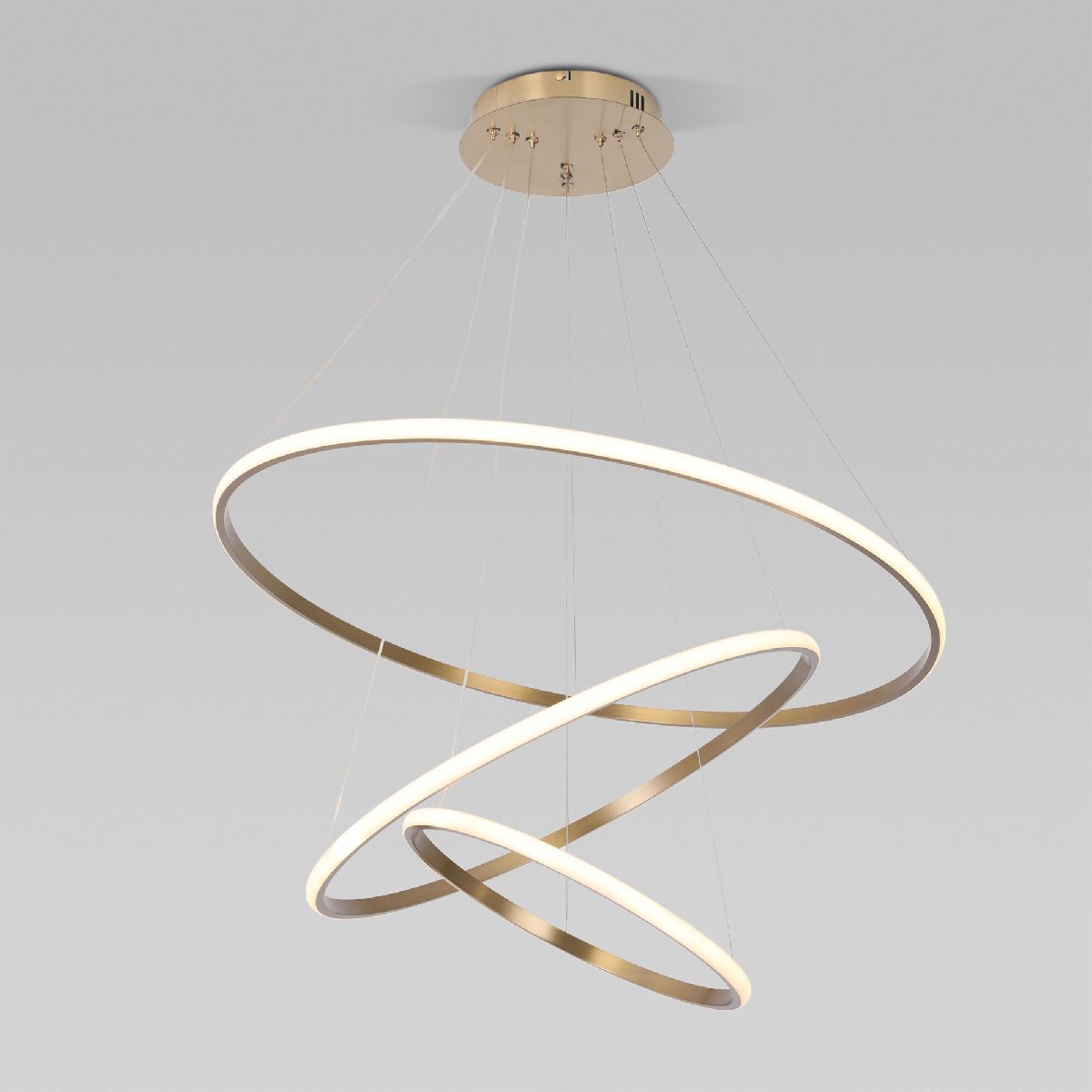 подвесная люстра eurosvet collars 90264/3 латунь a064103