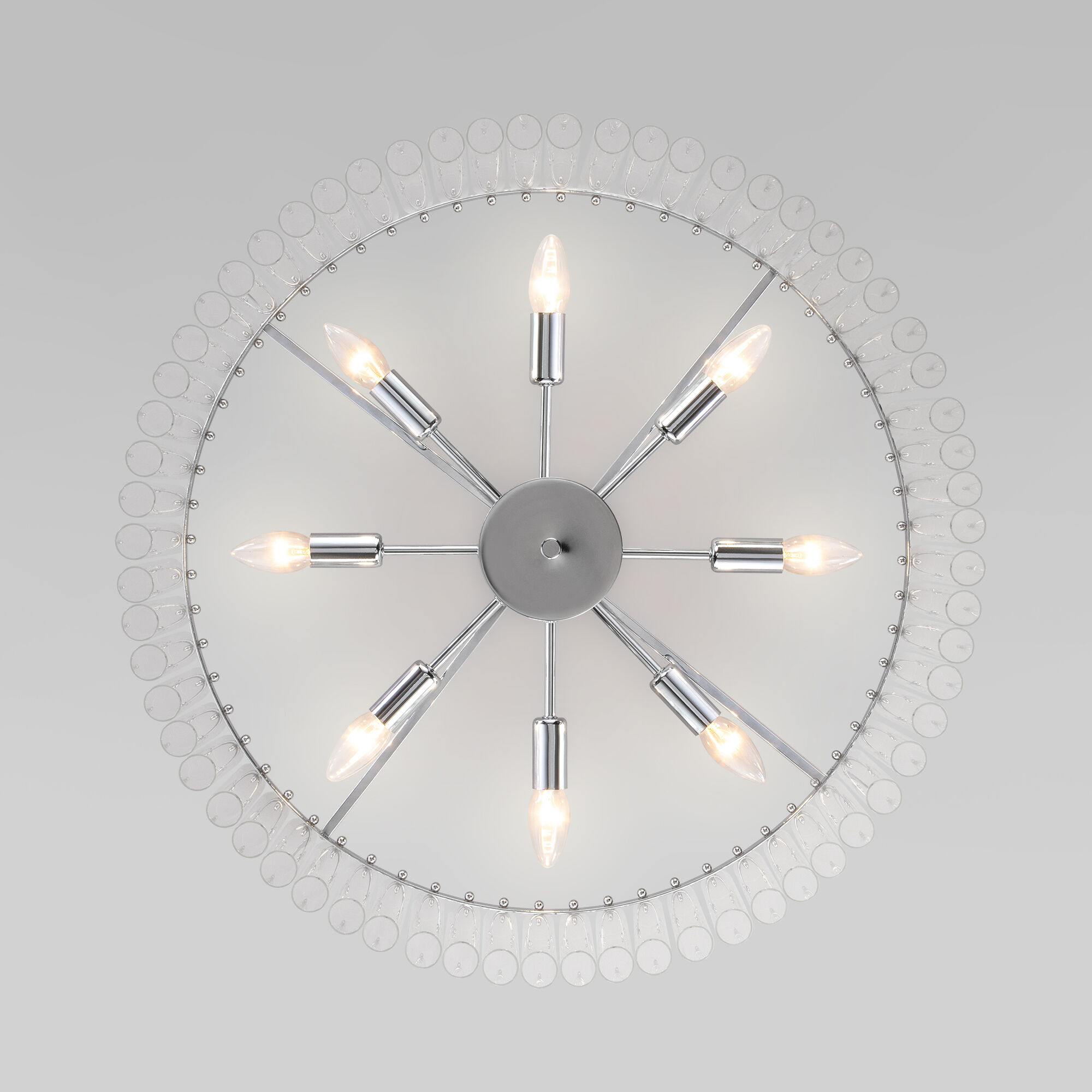 люстра на штанге bogates flamel 374/8 a060891