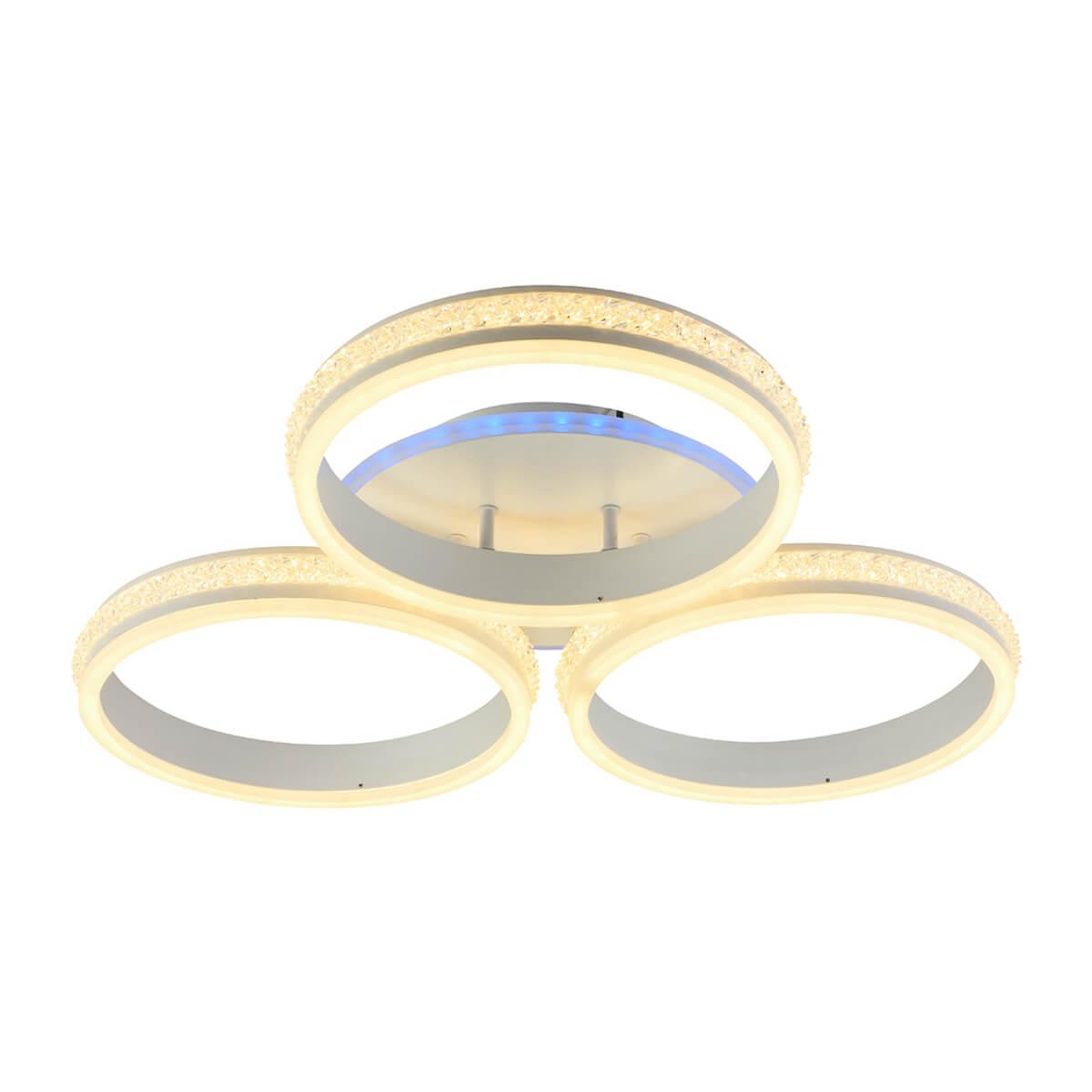 потолочная светодиодная люстра profit light 6003/3 wht