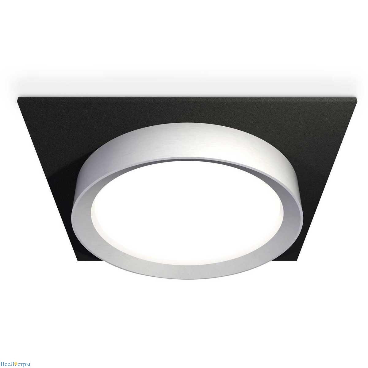 комплект встраиваемого светильника ambrella light techno spot xc (c8062, n8121) xc8062004