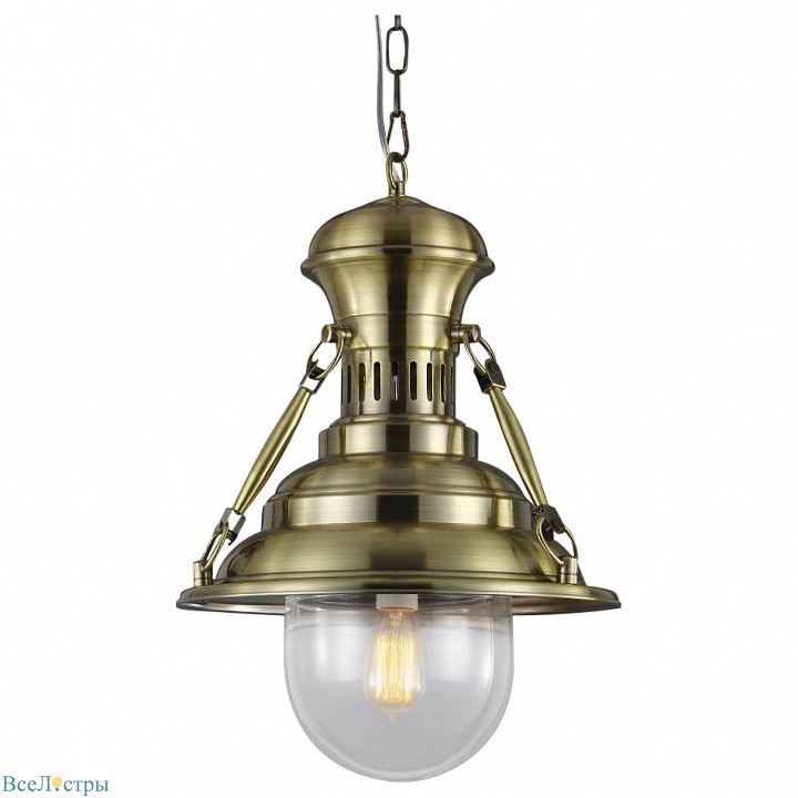 подвесной светильник delight collection loft km046p brass
