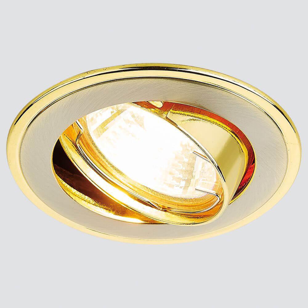 встраиваемый светильник ambrella light classic 104a sg/n