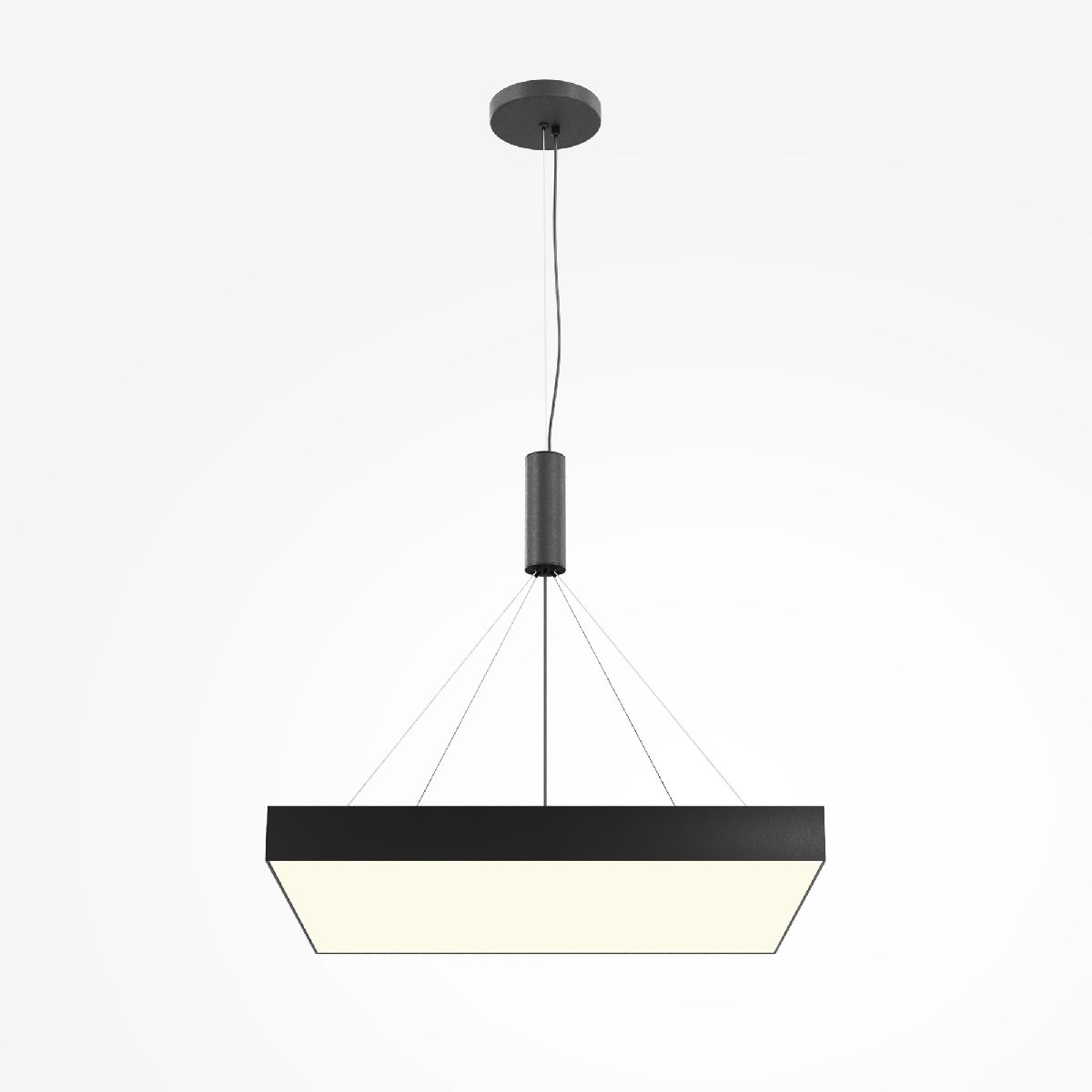 потолочный светильник maytoni zon c032cl-90w3k-sq-b