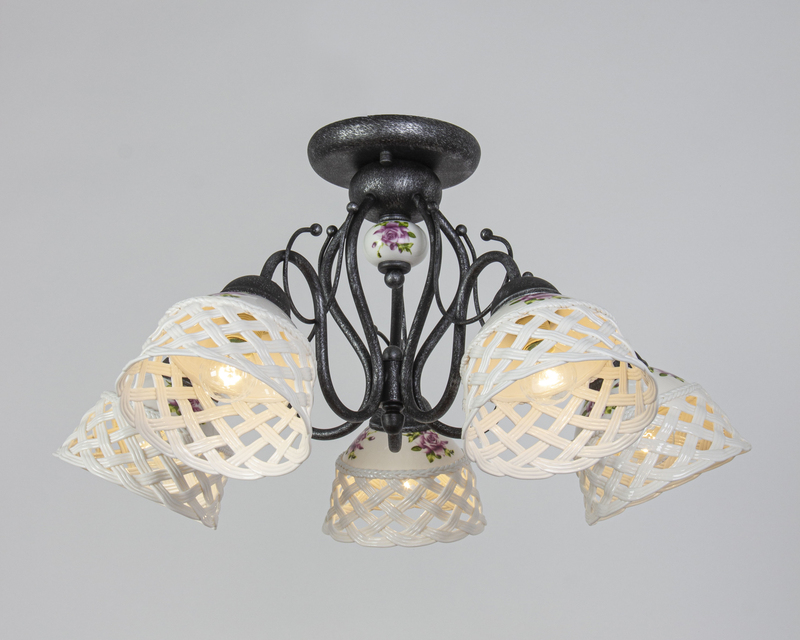 потолочная люстра abrasax emilia mdk9365/5bblack