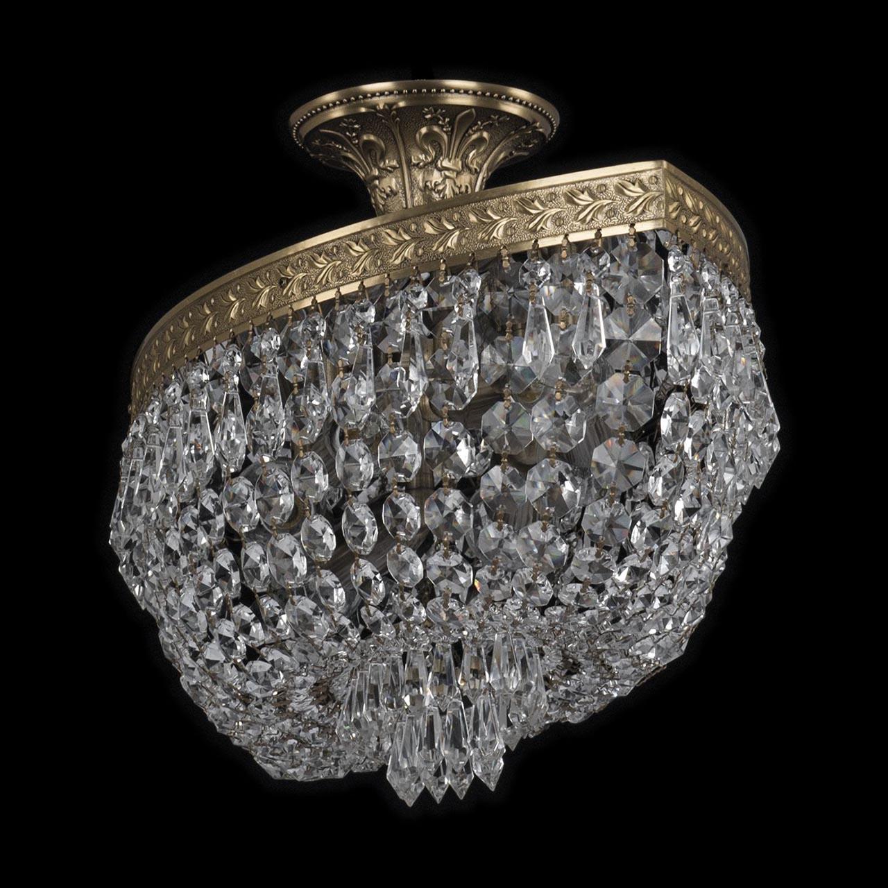 потолочная люстра bohemia ivele 19273/55iv pa