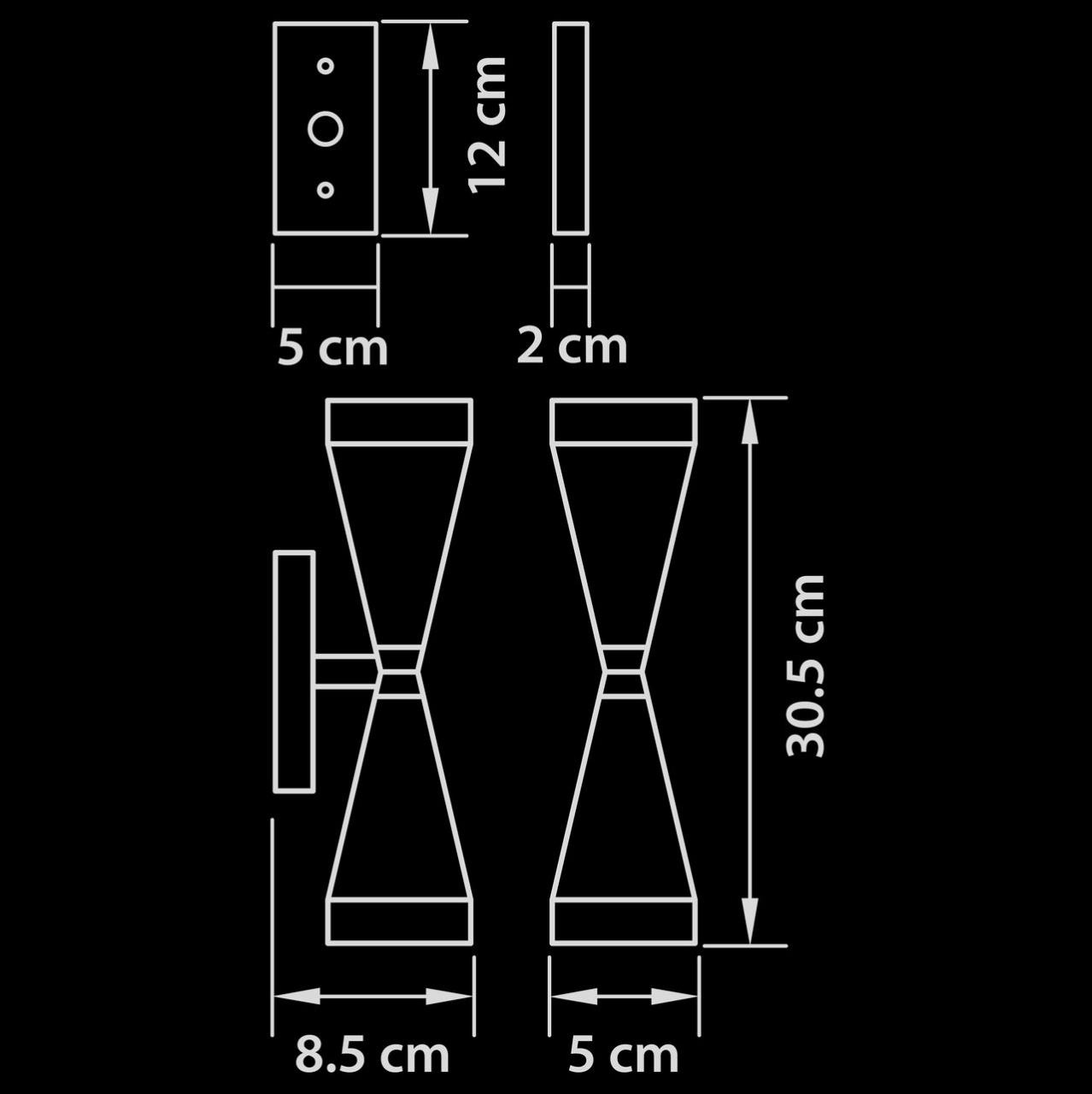 бра lightstar punto 807623