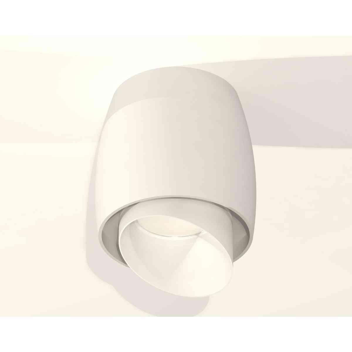 комплект накладного светильника ambrella light techno spot xs1141042 swh/fr белый песок/белый матовый (c1141, n7175)