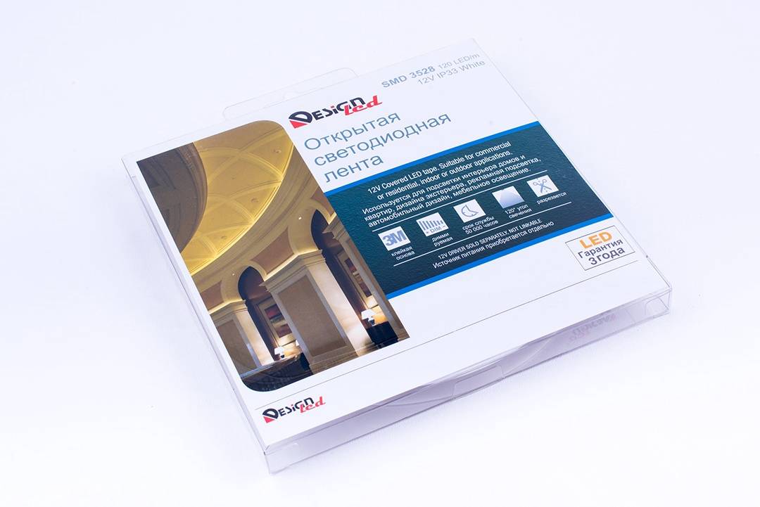 светодиодная лента designled dsg3120-12-w-33 000525