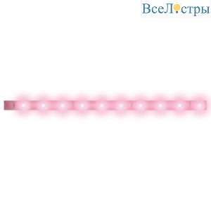 ULS-N21-2835-120LED/m-8mm-IP67-220V-8W/m-50M-PINK бобина