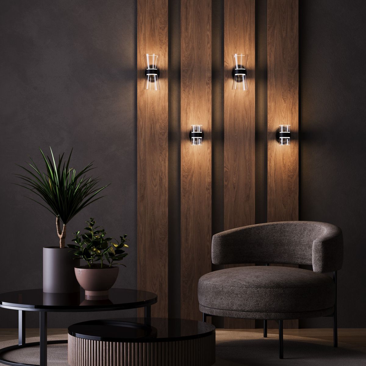 бра eurosvet 201053 led черный a071632