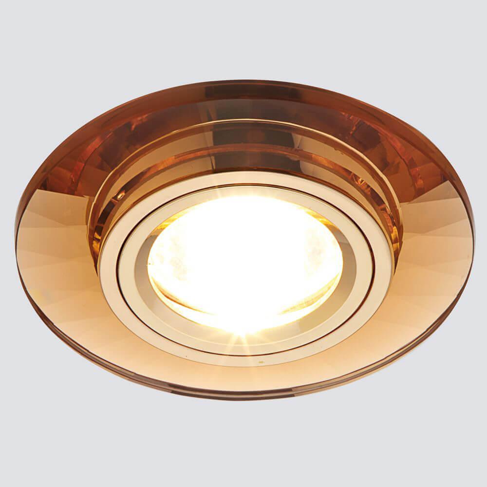 встраиваемый светильник ambrella light classic 8160 br