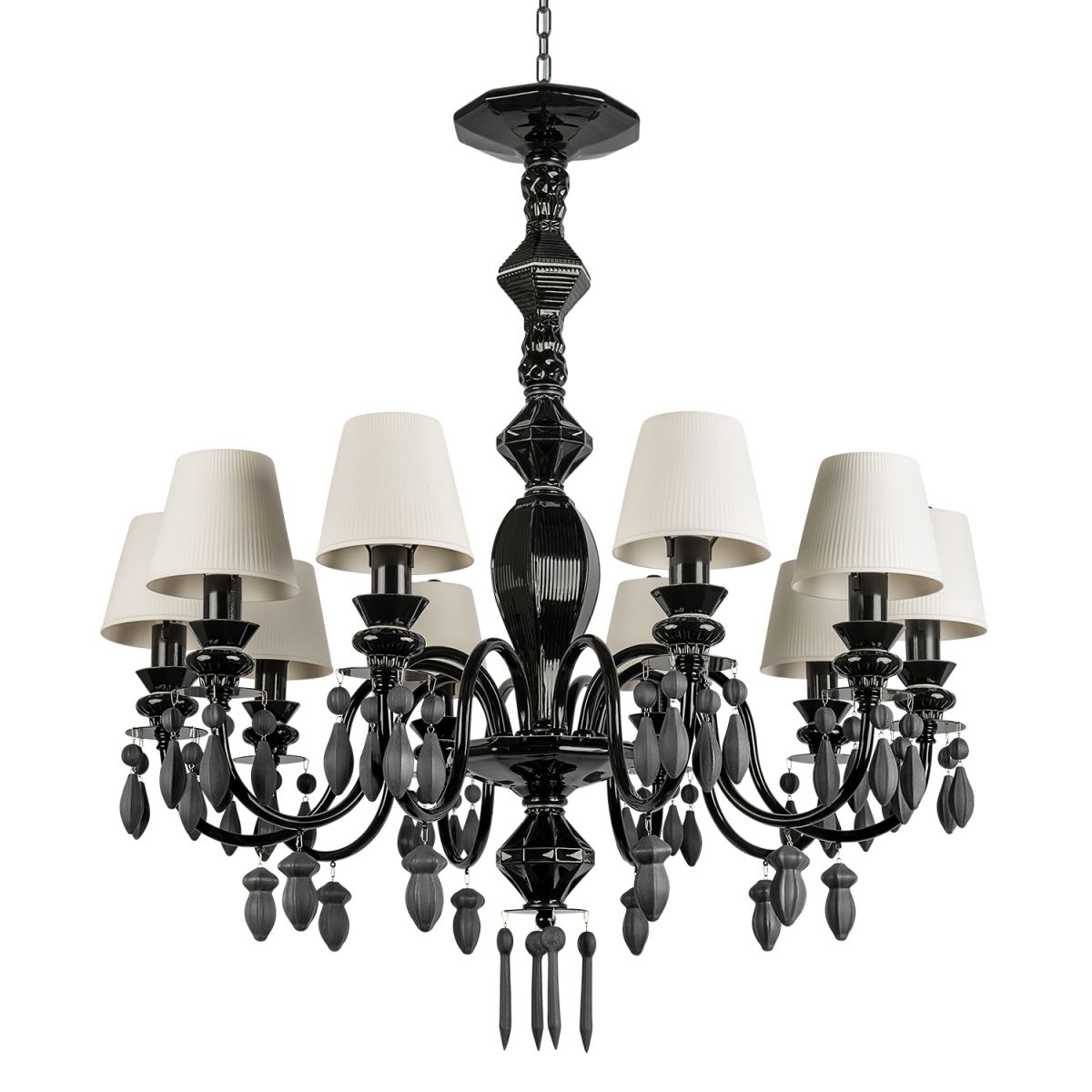 подвесная люстра loft it grace 10203/10 black