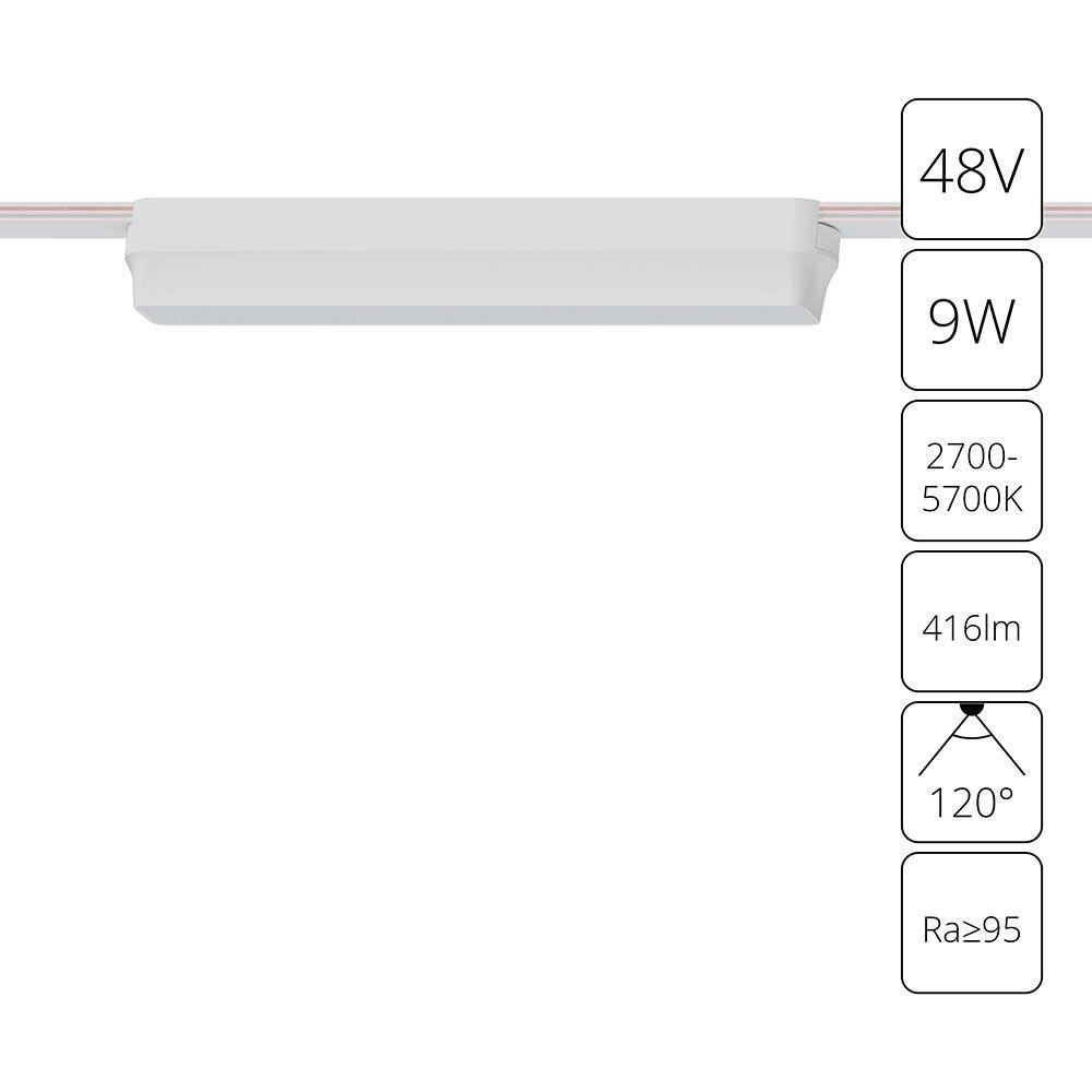 трековый светодиодный светильник arte lamp rapid a2953pl-1wh