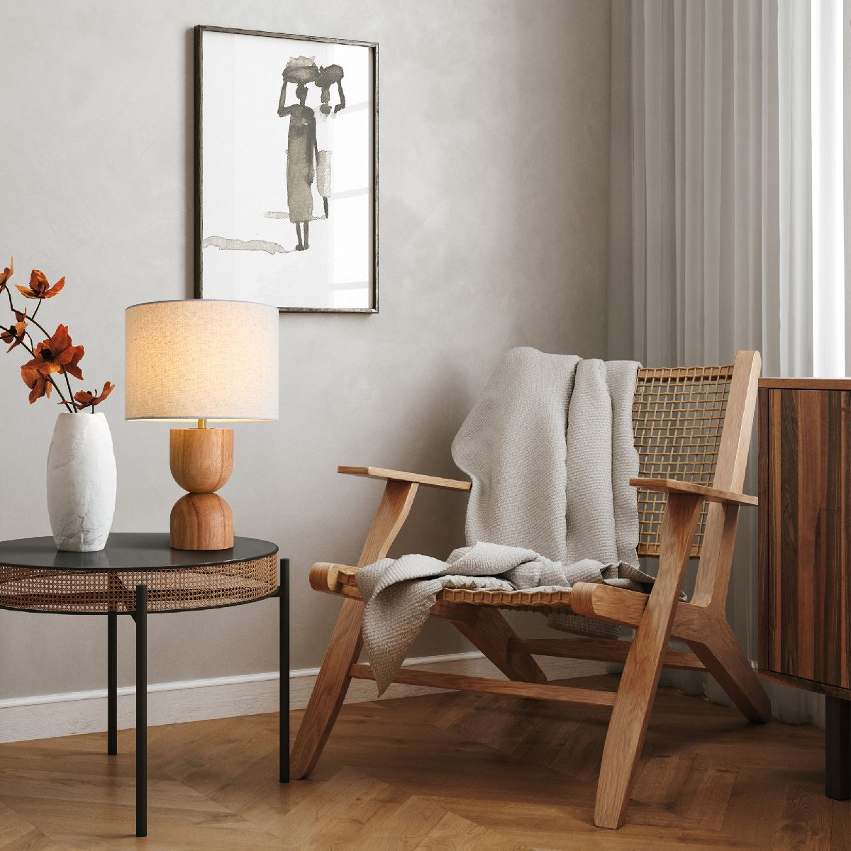 настольная лампа freya forest fr5326tl-01bg