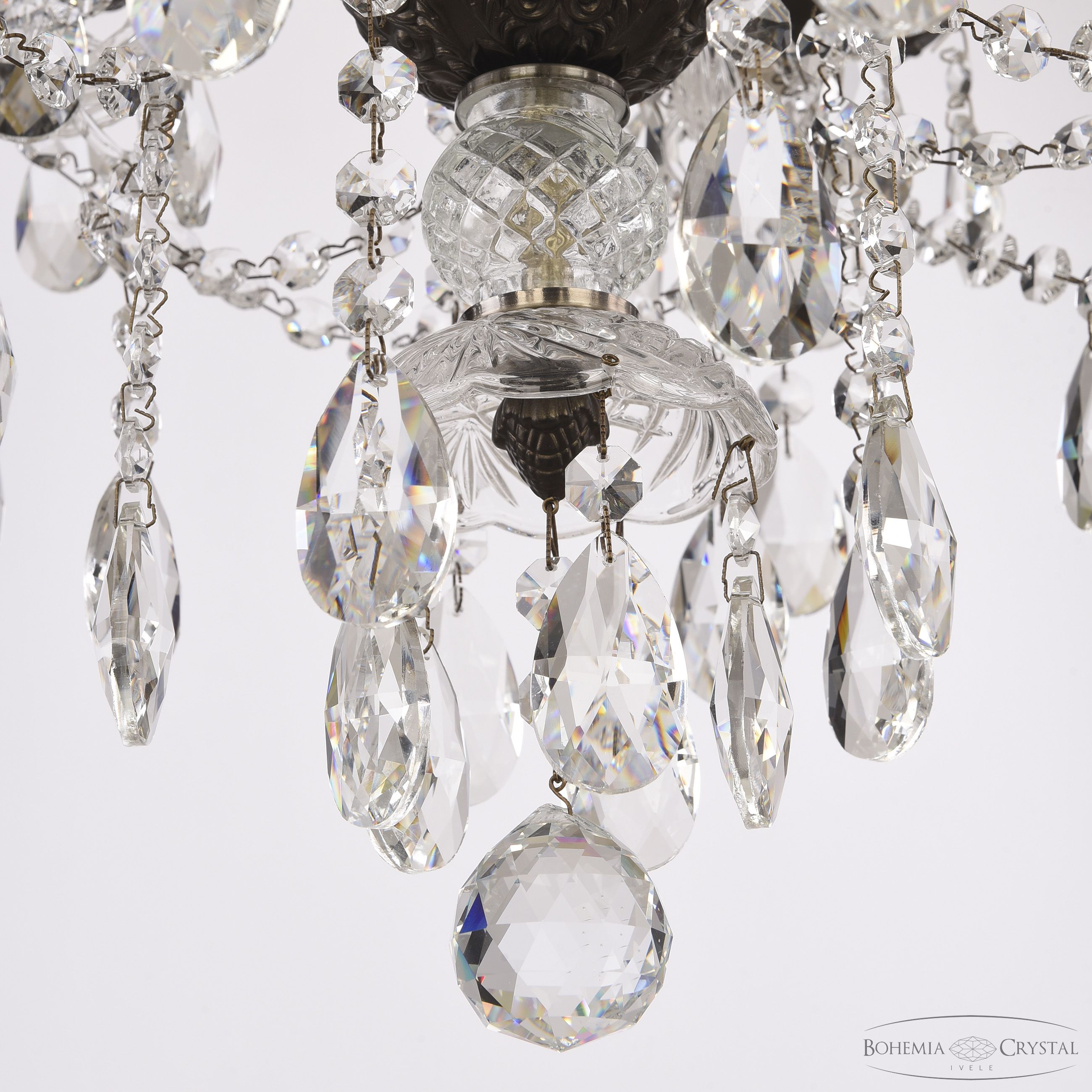 подвесная люстра bohemia ivele crystal al16315/5/141 pd