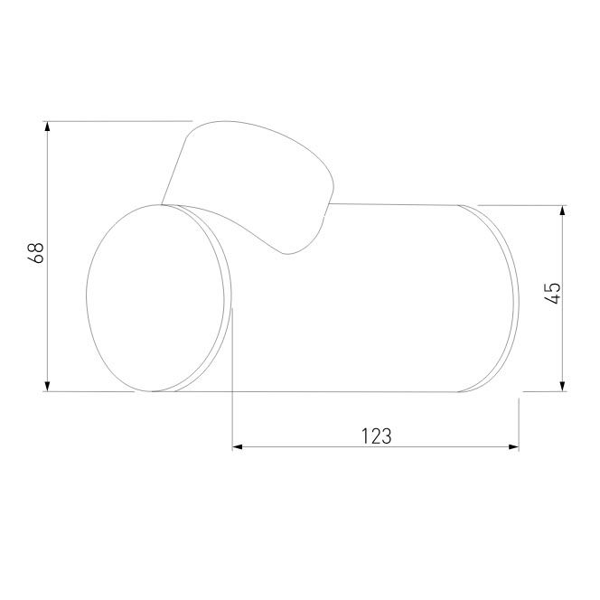 уличный настенный светильник elektrostandard ray 4690389176760