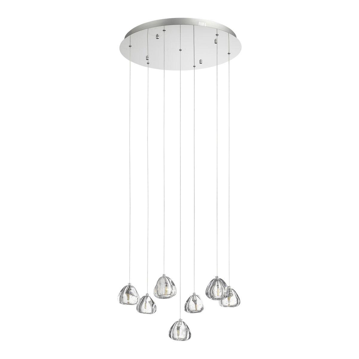 подвесная светодиодная люстра st luce waterfall sl6017.101.07