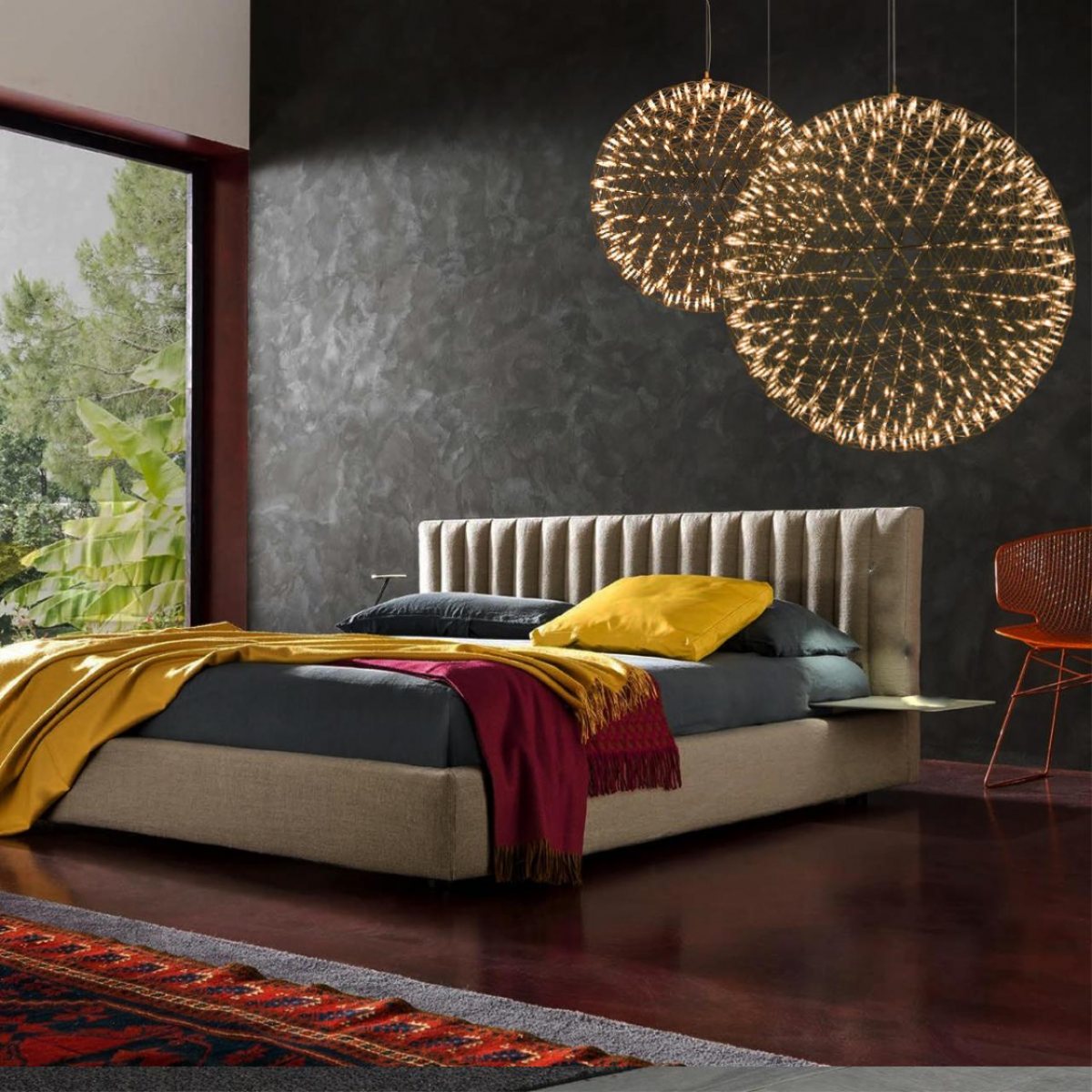 подвесная люстра loft it raimond 9027-127 gold